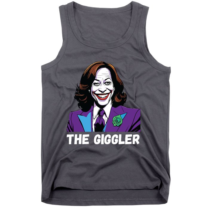 Kamala Harris As The Giggler Tank Top