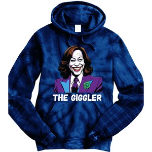 Kamala Harris As The Giggler Tie Dye Hoodie