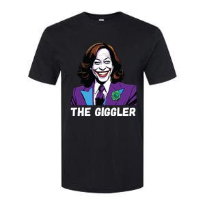 Kamala Harris As The Giggler Softstyle CVC T-Shirt