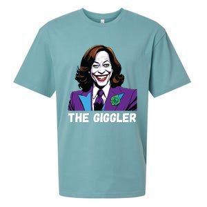 Kamala Harris As The Giggler Sueded Cloud Jersey T-Shirt