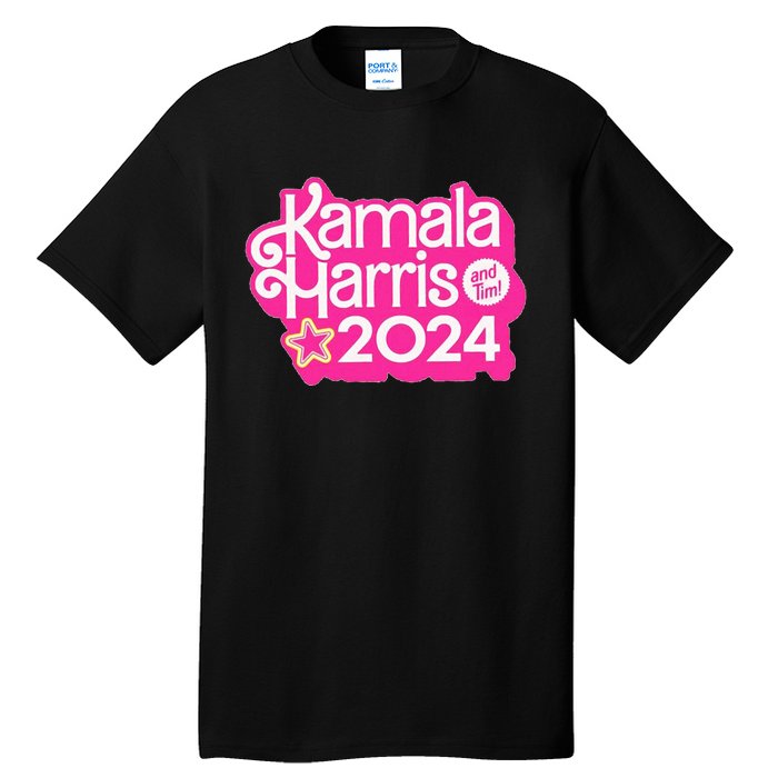 Kamala Harris And Tim 2024 Tall T-Shirt