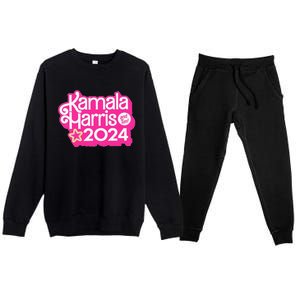 Kamala Harris And Tim 2024 Premium Crewneck Sweatsuit Set