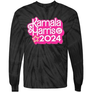 Kamala Harris And Tim 2024 Tie-Dye Long Sleeve Shirt