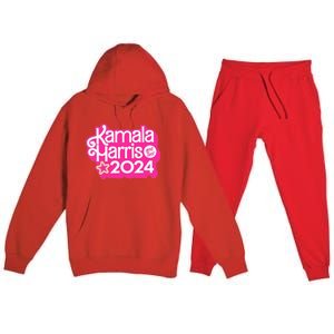 Kamala Harris And Tim 2024 Premium Hooded Sweatsuit Set