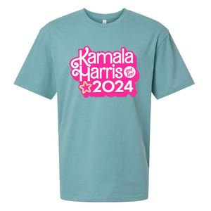 Kamala Harris And Tim 2024 Sueded Cloud Jersey T-Shirt