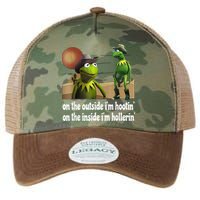 Kermit Hootin And Hollerin On The Outside Im Hootin Legacy Tie Dye Trucker Hat