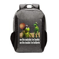 Kermit Hootin And Hollerin On The Outside Im Hootin Vector Backpack