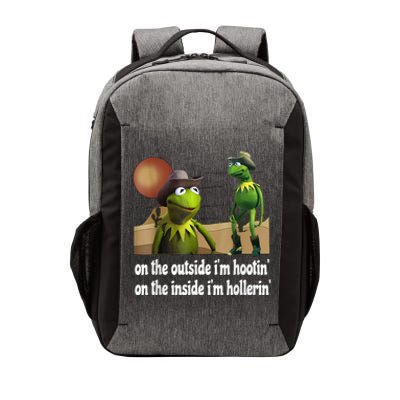 Kermit Hootin And Hollerin On The Outside Im Hootin Vector Backpack