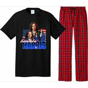 Kamala Harris American Flag Bootleg Reboot Pajama Set