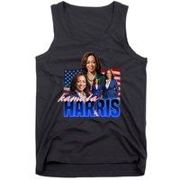 Kamala Harris American Flag Bootleg Reboot Tank Top