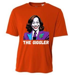 Kamala Harris As The Giggler Cooling Performance Crew T-Shirt