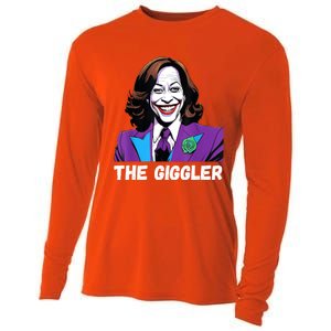 Kamala Harris As The Giggler Cooling Performance Long Sleeve Crew