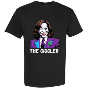 Kamala Harris As The Giggler Garment-Dyed Heavyweight T-Shirt