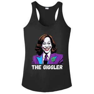 Kamala Harris As The Giggler Ladies PosiCharge Competitor Racerback Tank