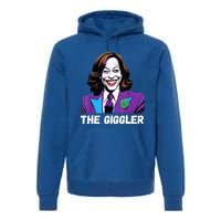 Kamala Harris As The Giggler Premium Hoodie