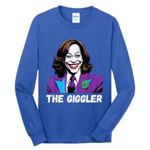 Kamala Harris As The Giggler Tall Long Sleeve T-Shirt