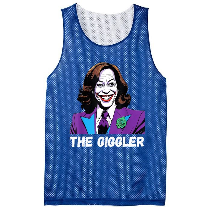 Kamala Harris As The Giggler Mesh Reversible Basketball Jersey Tank