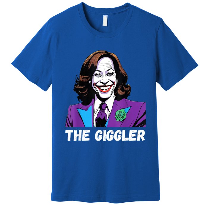 Kamala Harris As The Giggler Premium T-Shirt