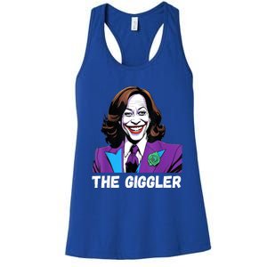 Kamala Harris As The Giggler Women's Racerback Tank