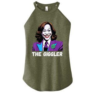 Kamala Harris As The Giggler Women's Perfect Tri Rocker Tank