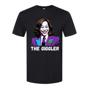 Kamala Harris As The Giggler Softstyle CVC T-Shirt