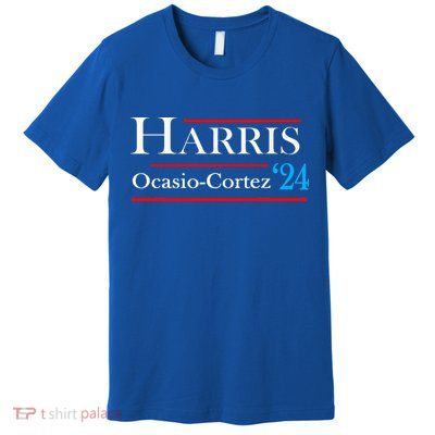 Kamala Harris Alexandria Ocasiocortez 2024 Premium T-Shirt
