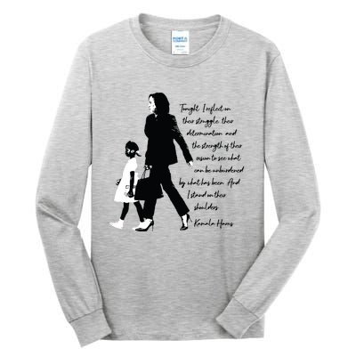 Kamala Harris And Ruby Bridges Tall Long Sleeve T-Shirt