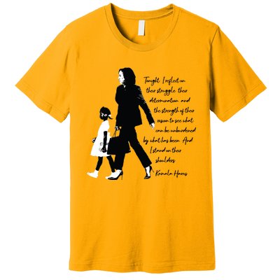 Kamala Harris And Ruby Bridges Premium T-Shirt