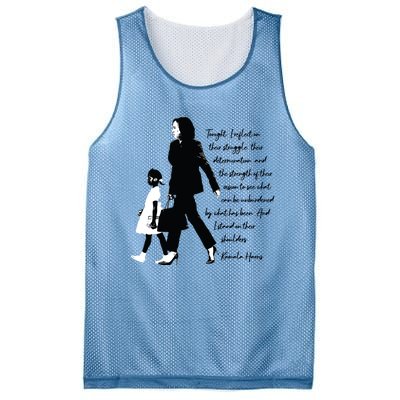 Kamala Harris And Ruby Bridges Mesh Reversible Basketball Jersey Tank