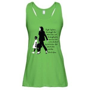 Kamala Harris And Ruby Bridges Ladies Essential Flowy Tank