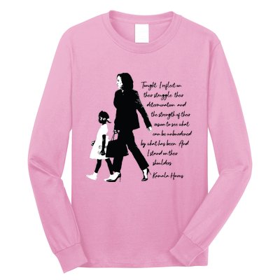 Kamala Harris And Ruby Bridges Long Sleeve Shirt