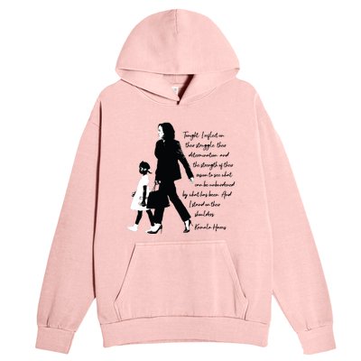 Kamala Harris And Ruby Bridges Urban Pullover Hoodie