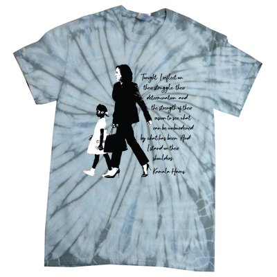 Kamala Harris And Ruby Bridges Tie-Dye T-Shirt