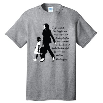 Kamala Harris And Ruby Bridges Tall T-Shirt