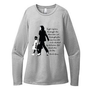 Kamala Harris And Ruby Bridges Womens CVC Long Sleeve Shirt