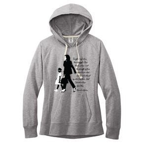 Kamala Harris And Ruby Bridges Women's Fleece Hoodie