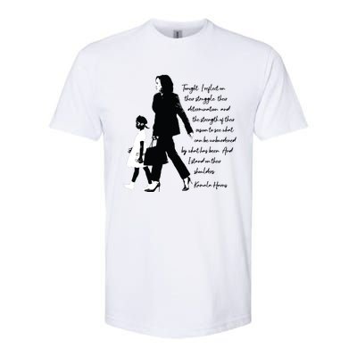 Kamala Harris And Ruby Bridges Softstyle CVC T-Shirt