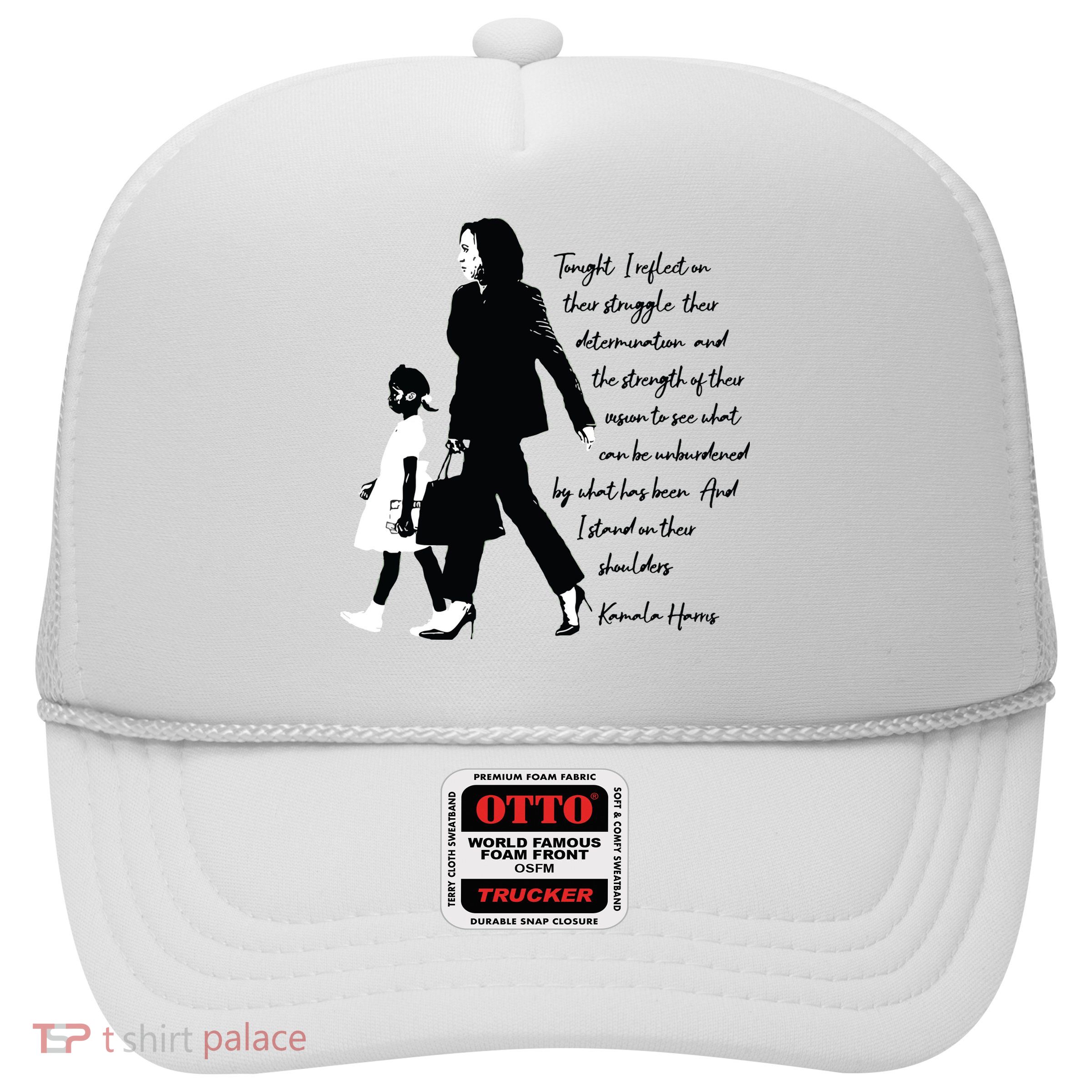 Kamala Harris And Ruby Bridges Trucker Hat