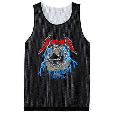 Kamala Harris And Equality For All Rock Lover Harris 2024 Mesh Reversible Basketball Jersey Tank