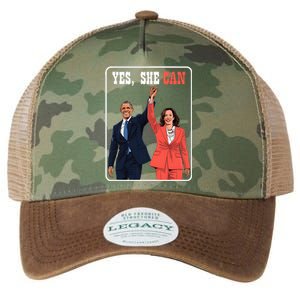 Kamala Harris And Barack Obama Forward 2024 Legacy Tie Dye Trucker Hat