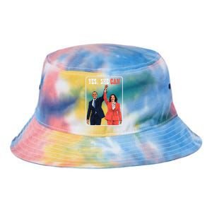 Kamala Harris And Barack Obama Forward 2024 Tie Dye Newport Bucket Hat