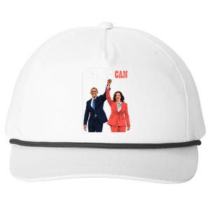 Kamala Harris And Barack Obama Forward 2024 Snapback Five-Panel Rope Hat