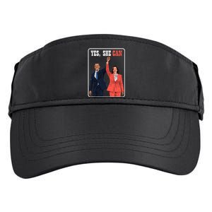 Kamala Harris And Barack Obama Forward 2024 Adult Drive Performance Visor