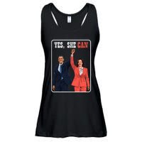 Kamala Harris And Barack Obama Forward 2024 Ladies Essential Flowy Tank