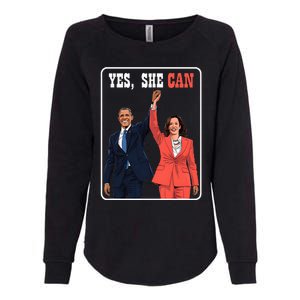 Kamala Harris And Barack Obama Forward 2024 Womens California Wash Sweatshirt