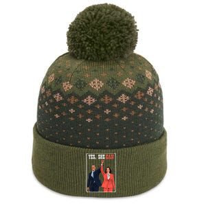 Kamala Harris And Barack Obama Forward 2024 The Baniff Cuffed Pom Beanie