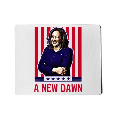 Kamala Harris A New Dawn 2024 President Mousepad