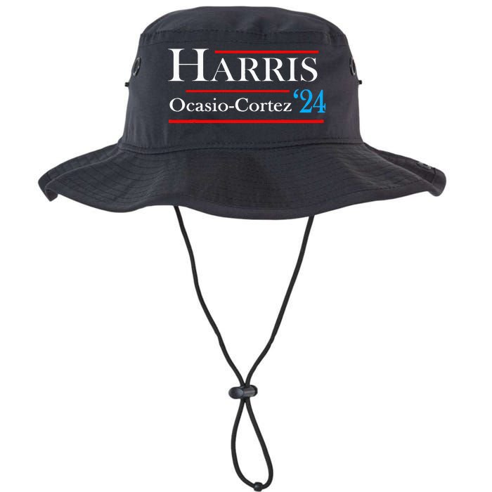 Kamala Harris Alexandria Ocasiocortez 2024 President Vote Legacy Cool Fit Booney Bucket Hat