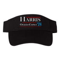 Kamala Harris Alexandria Ocasiocortez 2024 President Vote Valucap Bio-Washed Visor