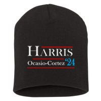 Kamala Harris Alexandria Ocasiocortez 2024 President Vote Short Acrylic Beanie